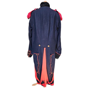 British Style Long Length Lightweight Infantry <b>Coat</b> With Button Decoration Vintage Uniforms Napoleon French Uniform <b>Coats</b> - Product Image 2