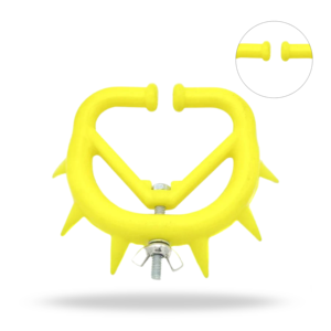 Instrumento Veterinario de Plástico de Tamaño Estándar para el Control del Destete de Terneros - Product Image 1