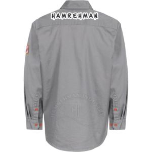 <b>Waterproof</b> Functions High Quality 100% Cotton American Welding <b>Works</b> Shirt for Sale Whole Sale Rate Good Quality Welding - Product Image 3