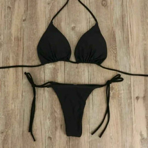 Elegante Conjunto de Bikini con Estampado de Leopardo para Mujer, Traje de Baño de Dos Piezas Cómodo, Colección de Trajes de Baño Modernos para la Playa - Product Image 4