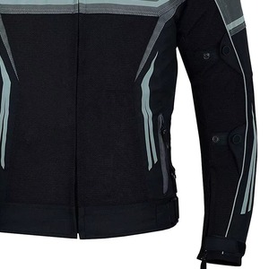 Top Quality Racing Gear Mens Fashion Genuine Leather Motorbike Jacket With Elbow <b>Protector</b> Motorcycle Jacket For Sale - Product Image 6