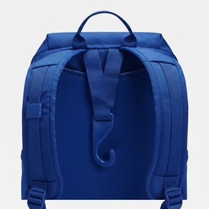 Sac à dos en nylon camouflage bleu, capacité 30-40L, organisateur de sport avec poches latérales et compartiment avant zippé - Product Image 5