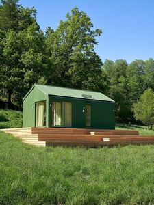 Casetta Prefabbricata Veloce da Montare per Giardino con Bagno Indipendente: Mini <span class=keywords><strong>Casa</strong></span> Monolocale a Montaggio Rapido con Bagno Privato - Product Image 4