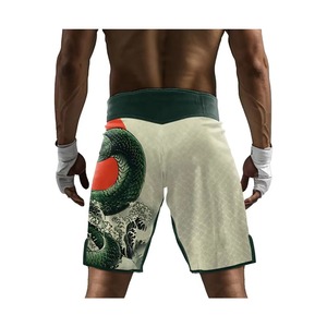 Shorts de combat MMA personnalisés de qualité supérieure, shorts MMA OEM, fermeture velcro, taille élastique, shorts MMA aux meilleurs prix - Product Image 4