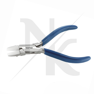 Pince optique de haute qualité pour ajustement de lunettes, pince à bec en nylon 120 mm, réparation de bras de monture de lunettes optiques en acier inoxydable - Product Image 3