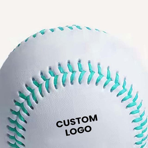 Custom Logo Professional High Performance Soft Lightweight Durable Baseball Games Tournaments <b>Ball</b> Leather Material - Product Image 4