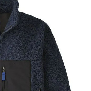 Fleece <b>Jacket</b> Premium Winter <b>Zip</b> <b>Up</b> Fleece Outerwear Soft Sherpa Fabric OEM Manufacturer Factory Production - Product Image 6
