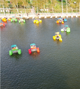 Vélo aquatique <span class=keywords><strong>pas</strong></span> <span class=keywords><strong>cher</strong></span> d'usine, 3 grandes roues, vélo aquatique à pédales pour adultes - Product Image 2