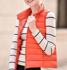 Nuevo Chaleco Acolchado de Punto para Mujer, Talla Grande, con Exterior de Nailon, Relleno de Poliéster, Transpirable, Impermeable y Ecológico - Product Image 3