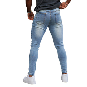 Jeans Personalizados al por Mayor, Pantalones de Moda Clásicos, Pantalones de Mezclilla al por Mayor, Jeans Ajustados para Hombre - Product Image 3