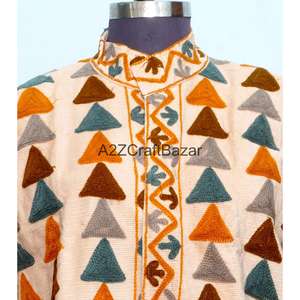 Veste Cotrise pour tous les festivals, broderie style bohème cousue à la main, manteau de festival bohème, style vintage décontracté, pour les vacances, la plage et les soirées - Product Image 3