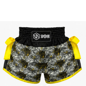 Pantalones Cortos de Muay Thai Personalizados de Primera Calidad para Entrenamiento y Competición, Pantalones Cortos de Boxeo Muay Thai Sublimados, Fabricante OEM - Product Image 1