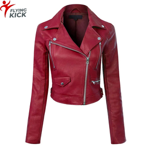 Vestes en cuir pour femmes personnalisées OEM, style le plus populaire, vestes en cuir sur mesure pour femmes, mode hiver - Product Image 1