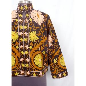 Vestes Cotrise Unisexe Brodé en Coton Respirant à Séchage Rapide et Écologique pour l'Automne – Modèle Ethnique Classique – Vente en Gros - Product Image 3