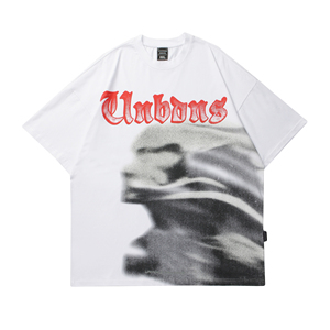 Camiseta de punto de manga corta para hombre, corte regular, color personalizado, cuello redondo, 100% algodón, transpirable, ecológica, 220g, estilo urbano - Product Image 4