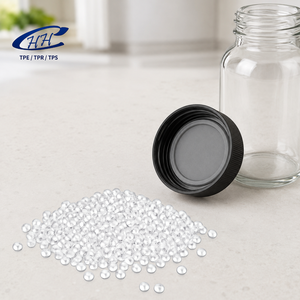 Matière première SEBS TPE de qualité alimentaire à faible compression pour les joints de bouchons de bouteilles, les disques d'étanchéité et les garnitures de fermeture - Product Image 1