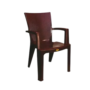 Chaise en plastique de qualité supérieure National The Boss, chaise robuste avec accoudoirs pour une utilisation en intérieur et en extérieur - Product Image 1