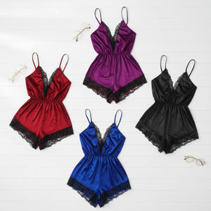 Pyjama pour femmes en coton de style coréen à manches courtes, imprimé tendance, respirant, vêtements de nuit d'été, lingerie sexy, fournisseurs directs d'usine - Product Image 3