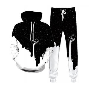 Conjunto Deportivo RICSA INTERNATIONAL con Capucha y Estampado de León, para Hombre, Negro, 180g, Poliéster, Sublimación, Ropa Deportiva, E-Sports - Product Image 6