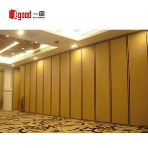 Cloison mobile pour salle de conférence, panneaux acoustiques MDF robustes de 85 mm, suspendus en haut, pour projets de réaménagement - Product Image 2