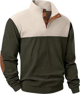 Sweat-shirt d'hiver pour homme 100 % polyester, coupe ample, coupe-vent, respirant, écologique, séchage rapide, avec impression de logo personnalisée – Meilleures ventes - Product Image 3