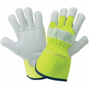 Guantes de Trabajo de Cuero Vacuno de Alta Resistencia y Rendimiento Superior, Suaves, Cómodos, Resistentes al Calor y a las Chispas, Reflectantes, con Certificación CE - Product Image 1