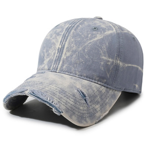 Cross Border Washed Distressed Baseball Hat UV Sun Visor <b>Cap</b> Casual Outdoor Headwear Men <b>Women</b> Spring Autumn Daily Use - Product Image 2