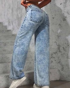 Women's Denim <b>Boot</b> Cut Mini Flare Tapered Ankle Jeans Cotton Eco-Friendly Knee-Length Stretch - Product Image 4