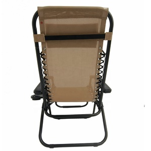 Vente en gros <span class=keywords><strong>chaise</strong></span> <span class=keywords><strong>longue</strong></span> de plage ensoleillée pour l'extérieur <span class=keywords><strong>chaise</strong></span> pliante zéro gravité de détente de jardin avec matelas doux - Product Image 2
