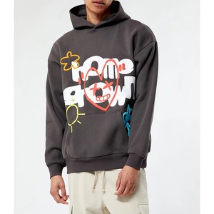 Sweat-shirt pour homme style streetwear 100% coton léger, écologique, imperméable, séchage rapide, lavable en machine, unique - Product Image 1