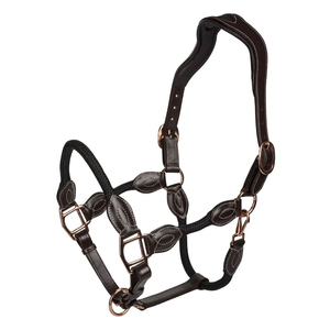 Cabestro de Cuero Resistente para Montar a Caballo con Diseño de Correa Ajustable, Cómodo para Uso Ecuestre Diario - Product Image 5