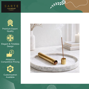 Leading Supplier Selling Spring Summer Fall Gold Finish Durable Aromatherapy Handmade Eco-friendly Customizable Burner Stick - Product Image 5