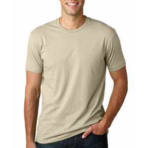 T-shirt unisexe blanc col rond 100% coton manches courtes coupe slim, prix abordable, pour homme, décontracté, uni, teint, à personnaliser - Product Image 6