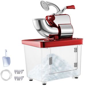 Macchina Elettrica Commerciale per Coni di Neve 110V, 440LBS/H, Ghiaccio Tritato, 300W, Doppie Lame, Approvata ETL per Hotel - Product Image 1