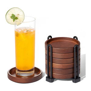 Posavasos de Madera Modernos y de Lujo, Decorativos para Mesa de Comedor, Cafetería, Restaurante, Posavasos de Madera Personalizados, Elegante Colección de Regalos para el Hogar - Product Image 6