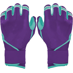 Gants de frappe de baseball en tissu respirant imprimés par sublimation, gants de softball imprimés colorés, gants de frappe personnalisés pour équipe - Product Image 6