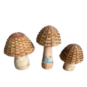 Artículos Decorativos Tejidos de Temporada, Hechos a Mano con Fibra Natural, Decoración Navideña para el Hogar, Fabricante de Vietnam - Product Image 2