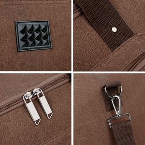 Bolsa de lona para aventuras, bolsa de viaje resistente, construcción de tela duradera, gran espacio de almacenamiento, adecuada para viajes al aire libre y uso en campamentos. - Product Image 3