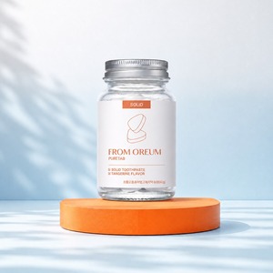 [FROM OREUM] Pasta de Dientes Sólida con Sabor a Mandarina de Jeju, 60 Tabletas para el Cuidado Bucal Diario en Casa - Product Image 3
