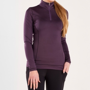 High Quality 4way Stretch Horse Riding Equestrian Shirt Top <b>Base</b> <b>Layer</b> Competition Show Shirt Polo in Soft Feel Technical Fabric - Product Image 3