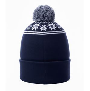 หมวกบีนนี่ถักไหมพรมแฟชั่นสำหรับผู้หญิงและผู้ชาย หมวกบีนนี่แบบยูนิเซ็กส์ สวมใส่สบายๆ ลายแจ็คการ์ด 2026 - Product Image 6