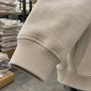 เสื้อฮู้ดผู้ชายทรงโอเวอร์ไซส์ผ้าฟลีซพร้อมกระเป๋าจิงโจ้ - Product Image 5