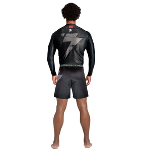 เสื้อออกกำลังกายแขนยาว2025 Odm กำหนดเองได้ BJJ MMA Jitsu เสื้อออกกำลังกาย - Product Image 5