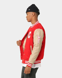 Chaqueta Varsity de Último Diseño con Bordado Chenille, Chaqueta Universitaria de Lana con Letras, Chaqueta Varsity de Béisbol 2026 para Escuela, Universidad - Product Image 4