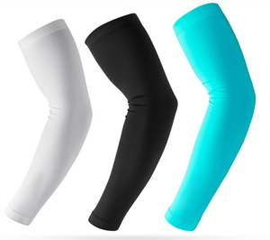 <b>Compression</b> Unisex <b>Arm</b> <b>Sleeves</b> Sets-Cotton Material Custom Logo Anti-Bacterial Quick Dry & Breathable for Long Workouts - Product Image 1