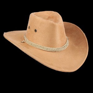 Custom <b>Western</b> Cowboy Fashion <b>Hats</b> New Image Style for Daily Use Men's Outdoor Genuine Leather Custom Logo - Product Image 3