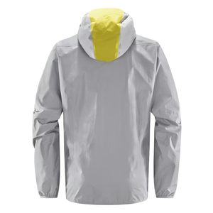 Chaqueta Cortavientos con Capucha para Hombre, Diseño Color Block, Cierre de Cremallera, Poliéster, Corte Regular, Estilo Deportivo Casual de Otoño, Logotipo Frontal - Product Image 2