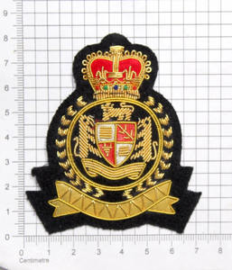 Broderie à la main de qualité supérieure, badges en tissu à coudre de haute qualité avec fil de soie doré, taille personnalisée, services OEM, fournisseur - Product Image 2