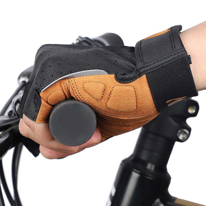 Gants de cyclisme mi-doigts haut de gamme avec coussinets de paume pour la course à vélo, l'entraînement physique et les sports de plein air - Product Image 3