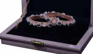 Bracelet pour femme en or rose 14 carats de luxe, diamant de laboratoire Pacheli, 10,74 carats, taille ovale, EF VS, certifié IGI, rhodié - Product Image 4